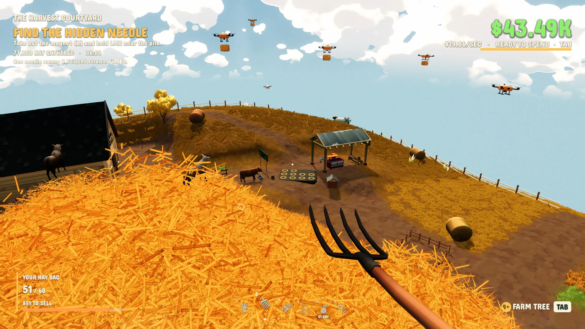 A Game About Needle In A Haystack: поиск иглы в стоге сена — изображение 6