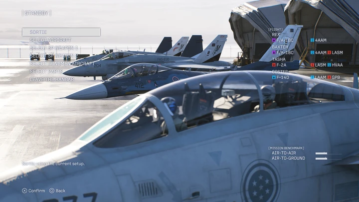 ACE COMBAT 8: WINGS OF THEVE Динамичные воздушные бои и кампания