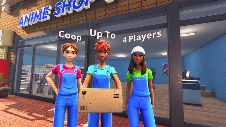 Anime Shop Simulator ✨ кооперативный симулятор магазина манги