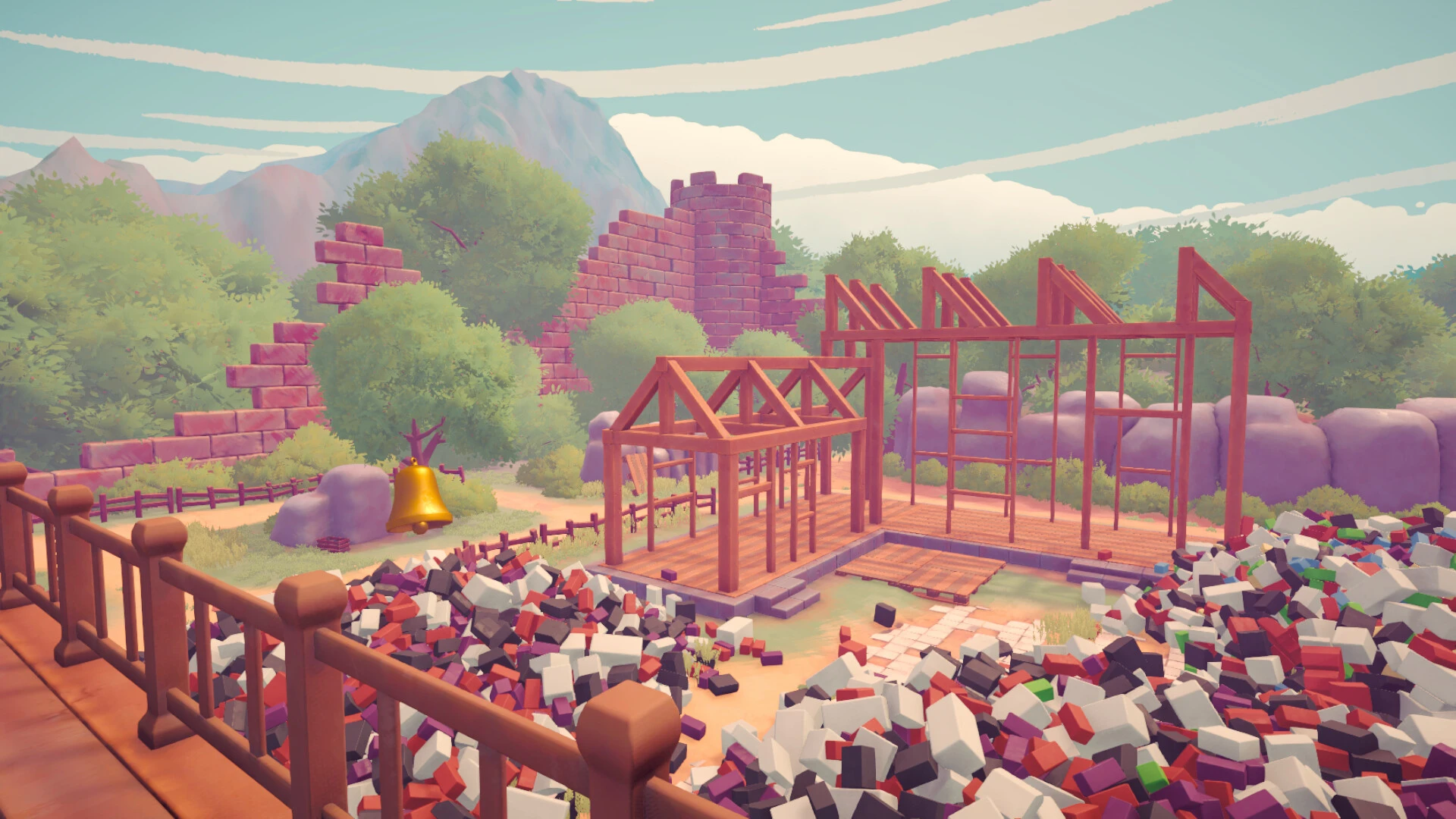 Brick by Brick: Tidy Up the Small Town! — головоломка про уборку — изображение 8