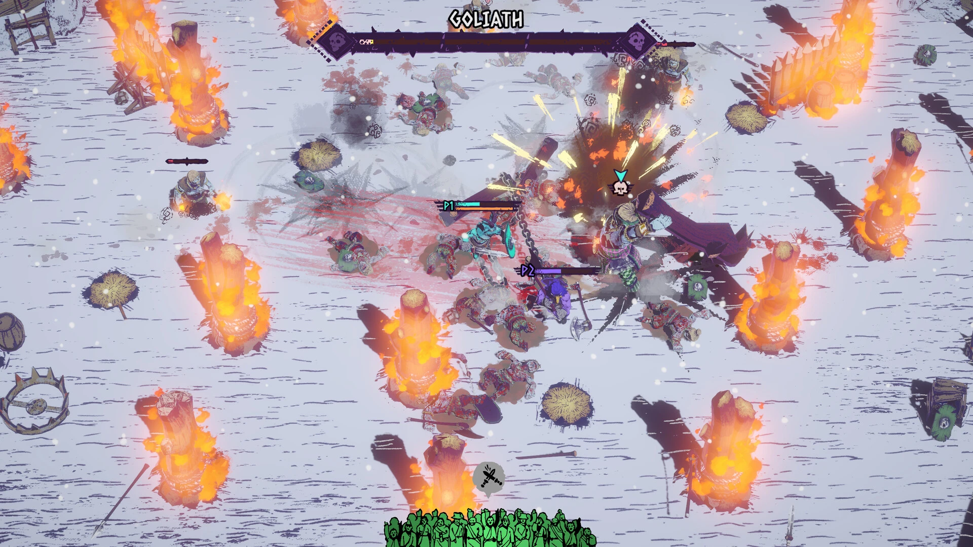 Chained Beasts кооперативный гладиаторский рогалик с цепями — изображение 6