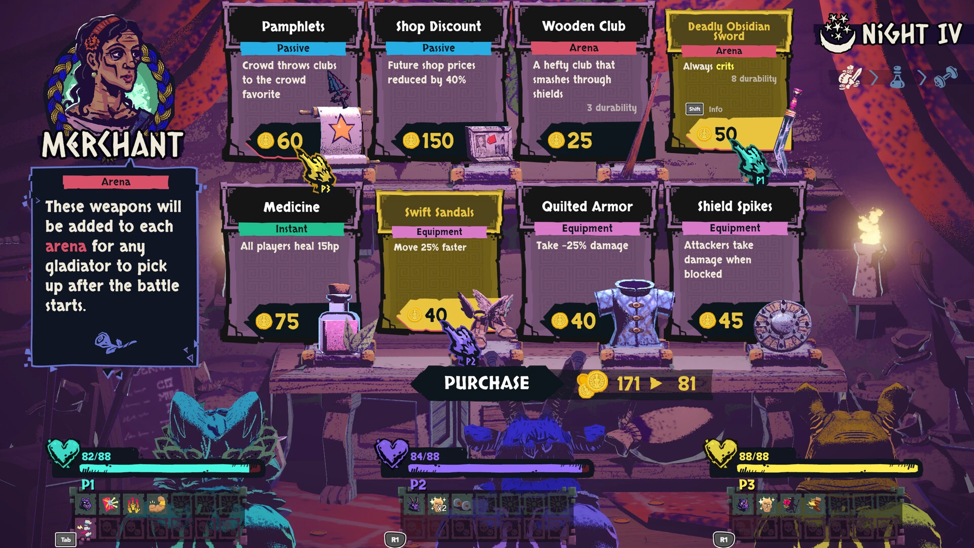 Chained Beasts кооперативный гладиаторский рогалик с цепями — изображение 11