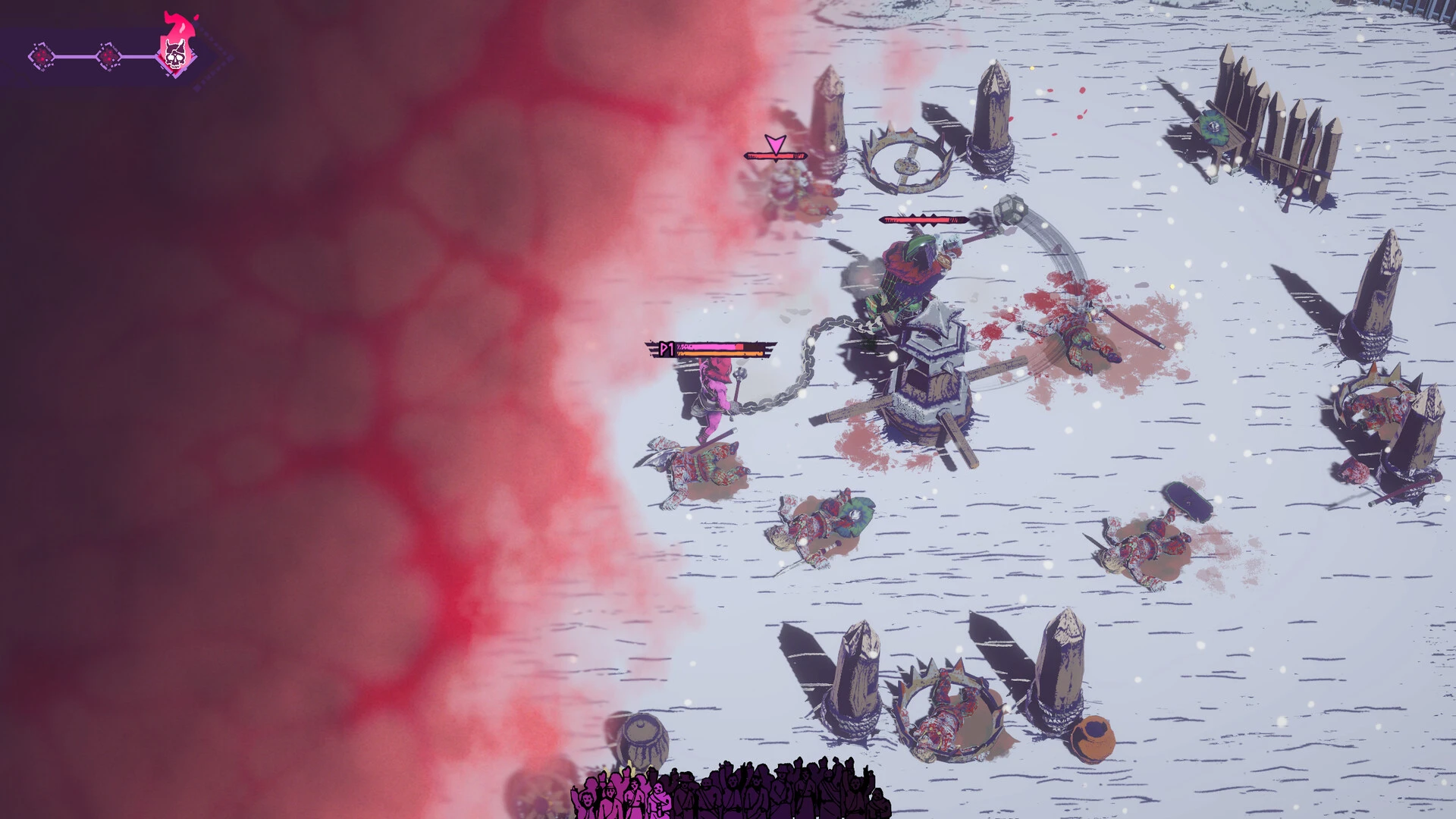 Chained Beasts кооперативный гладиаторский рогалик с цепями — изображение 12