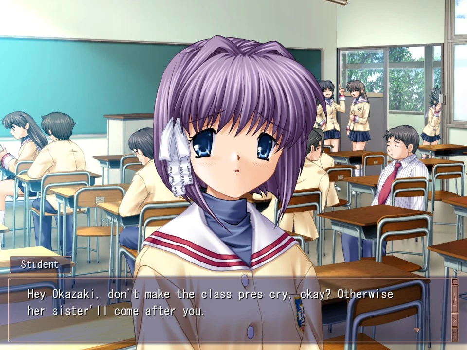 CLANNAD трогательная визуальная новелла о жизни и семье — изображение 3