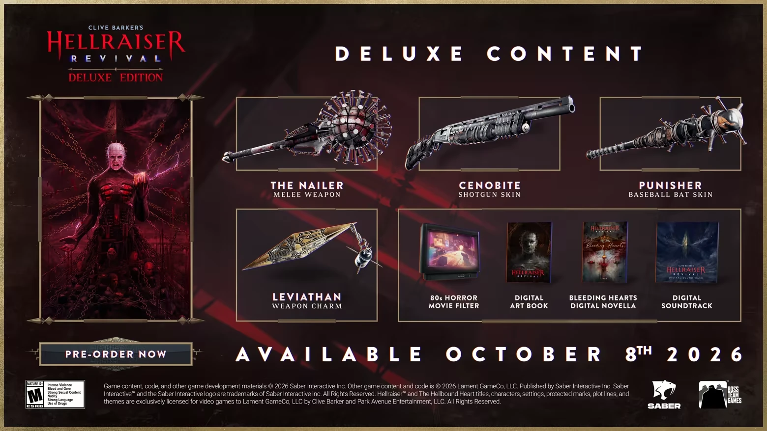 Clive Barker's Hellraiser: Revival хоррор выживание в первом лице — изображение 1