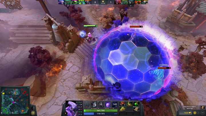 Dota 2 стратегическая арена с сотней героев и живым обновлением