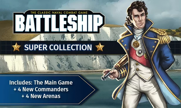 Hasbro's BATTLESHIP классическая морская стратегия — изображение 1