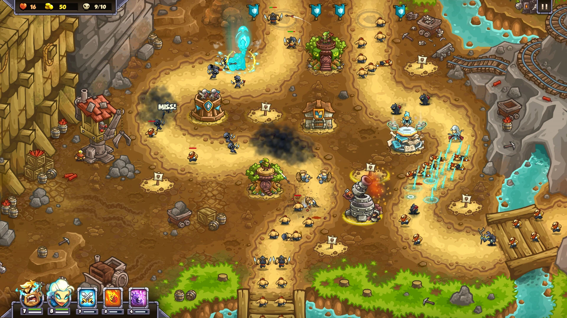 Kingdom Rush 6: Genesis TD башенная стратегия с героями — изображение 7