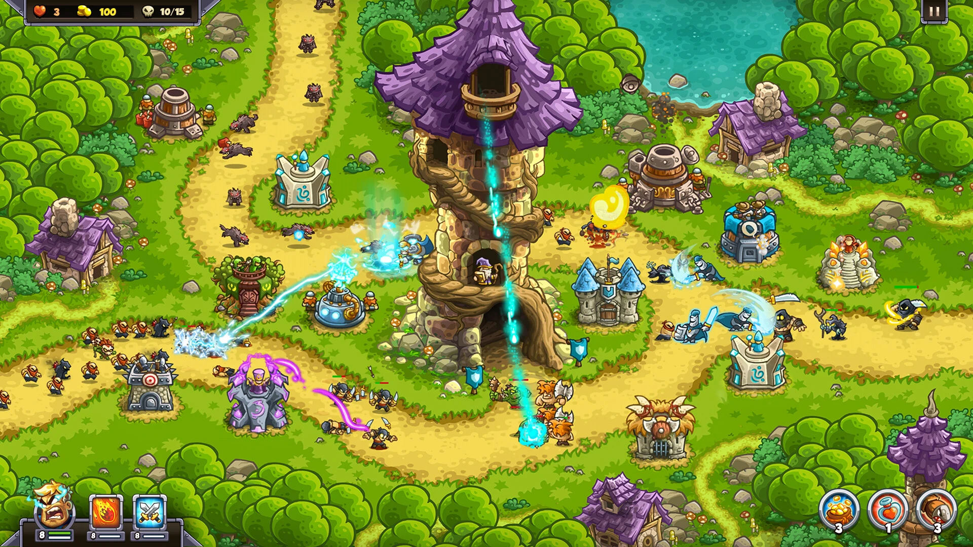 Kingdom Rush 6: Genesis TD башенная стратегия с героями — изображение 9
