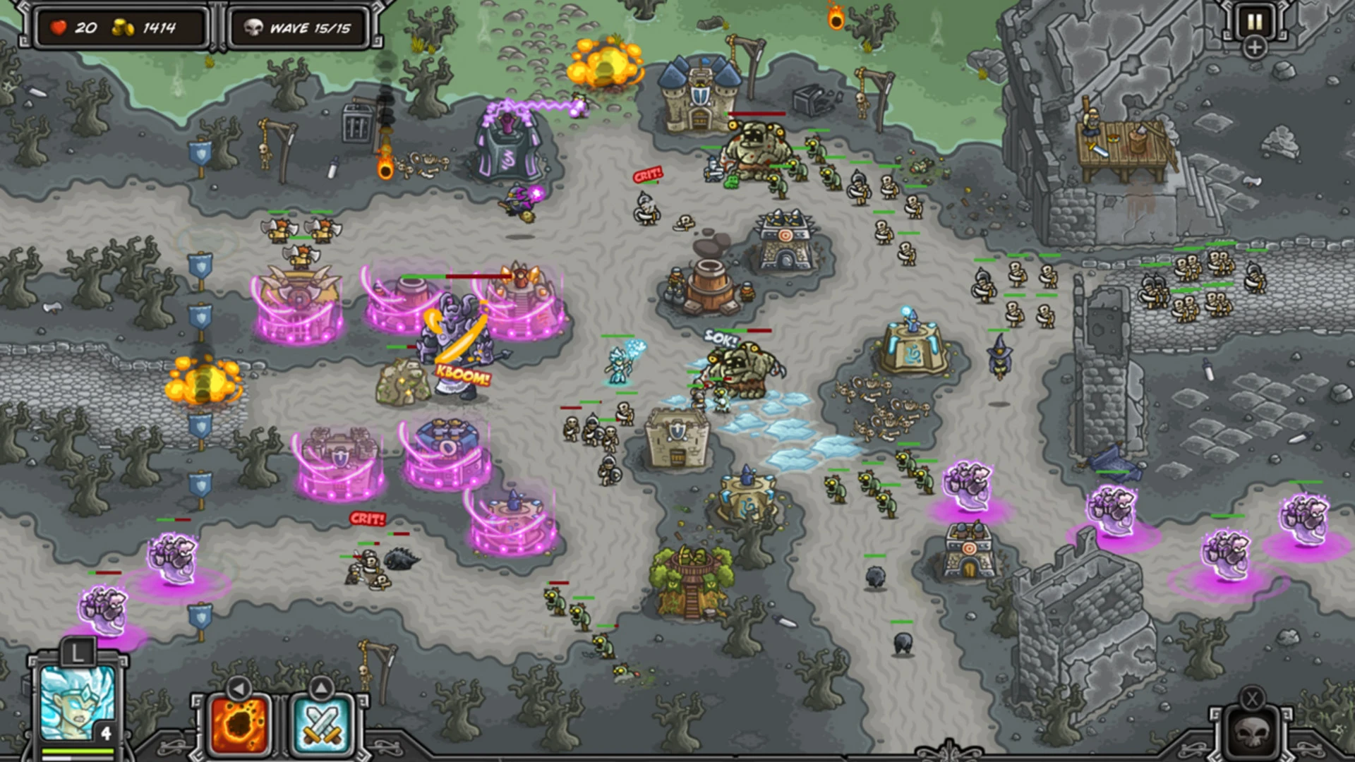 Kingdom Rush  - Tower Defense защита башнями и заклинаниями — изображение 1