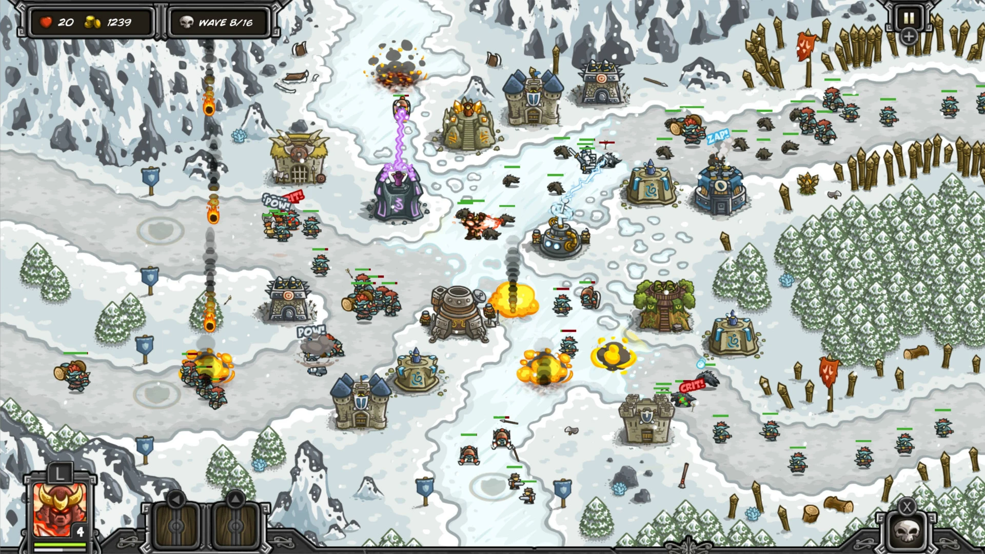 Kingdom Rush  - Tower Defense защита башнями и заклинаниями — изображение 6