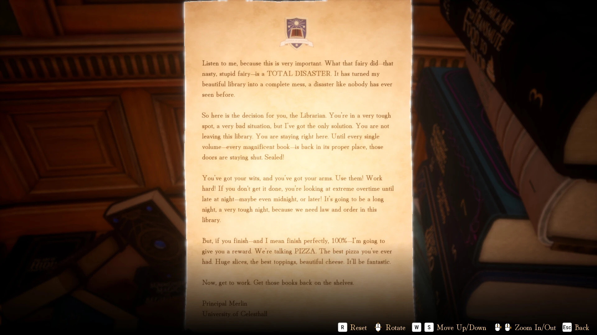 Librarian: Tidy Up the Arcane Library! уборка магических книг — изображение 5