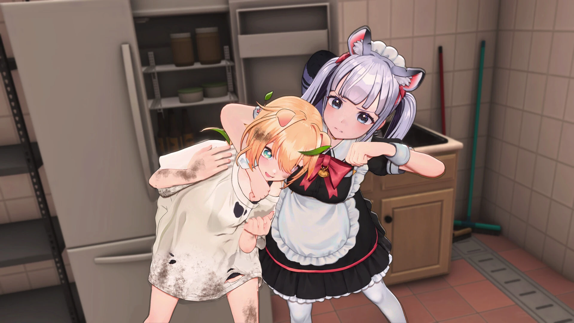 Maid Cafe Simulator — управляй кафе с пятью горничными и гостями — изображение 8