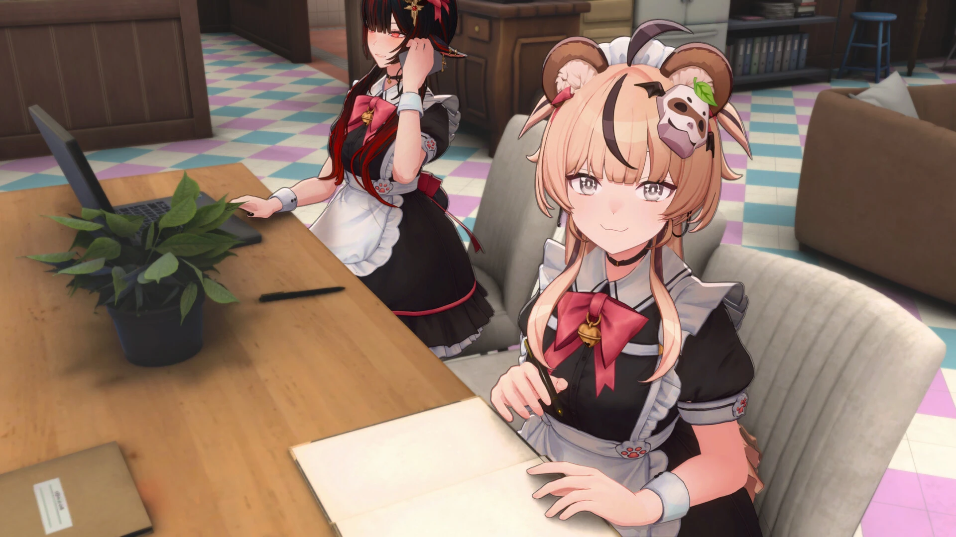 Maid Cafe Simulator — управляй кафе с пятью горничными и гостями — изображение 10