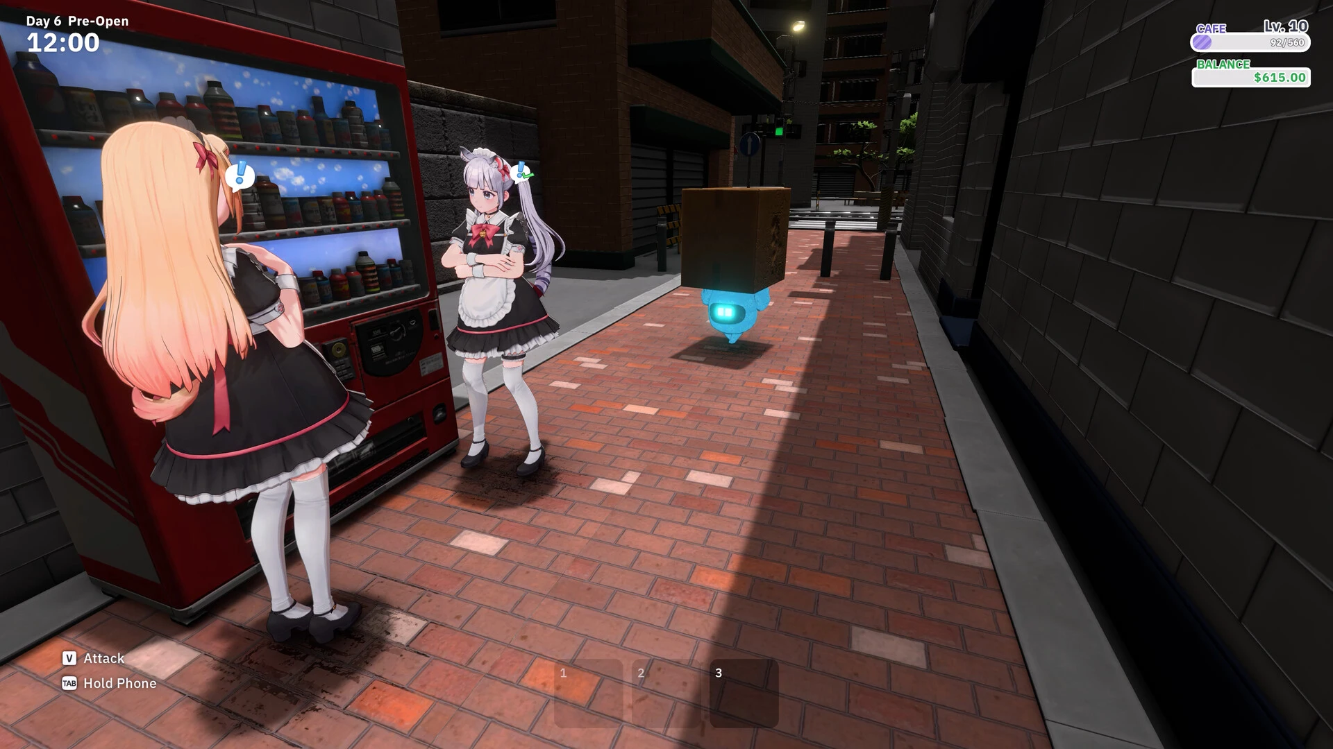 Maid Cafe Simulator — управляй кафе с пятью горничными и гостями — изображение 18
