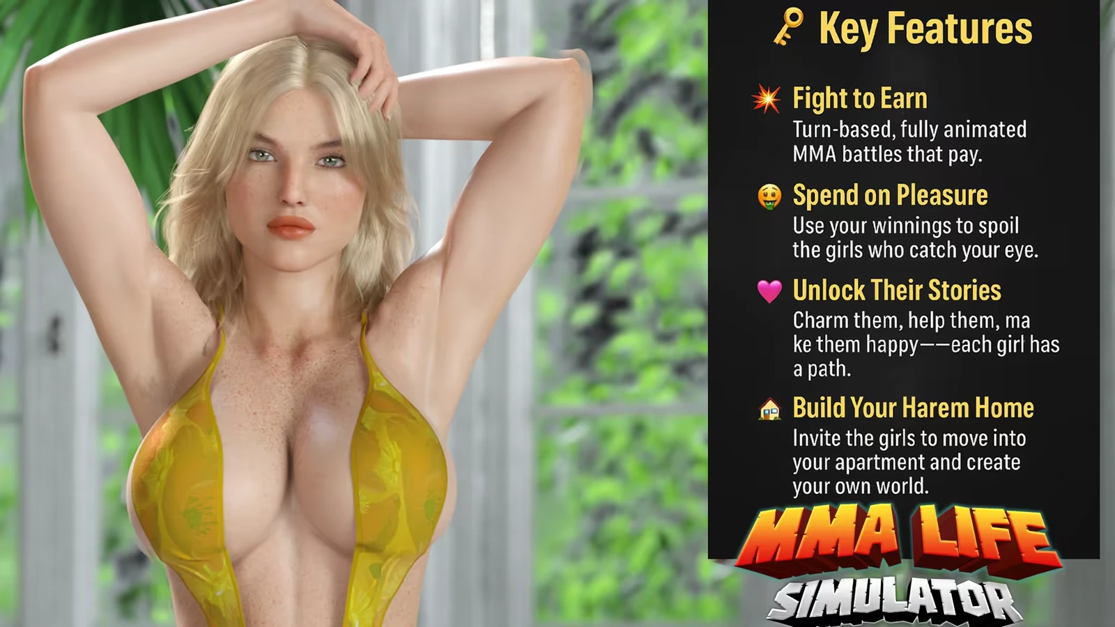 MMA Life Simulator: бои, тренировки и выбор судьбы бойца — изображение 3