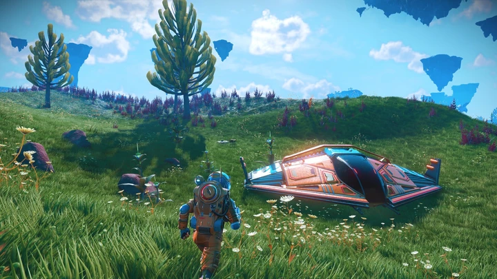 No Man's Sky: исследование и выживание в процедурной вселенной
