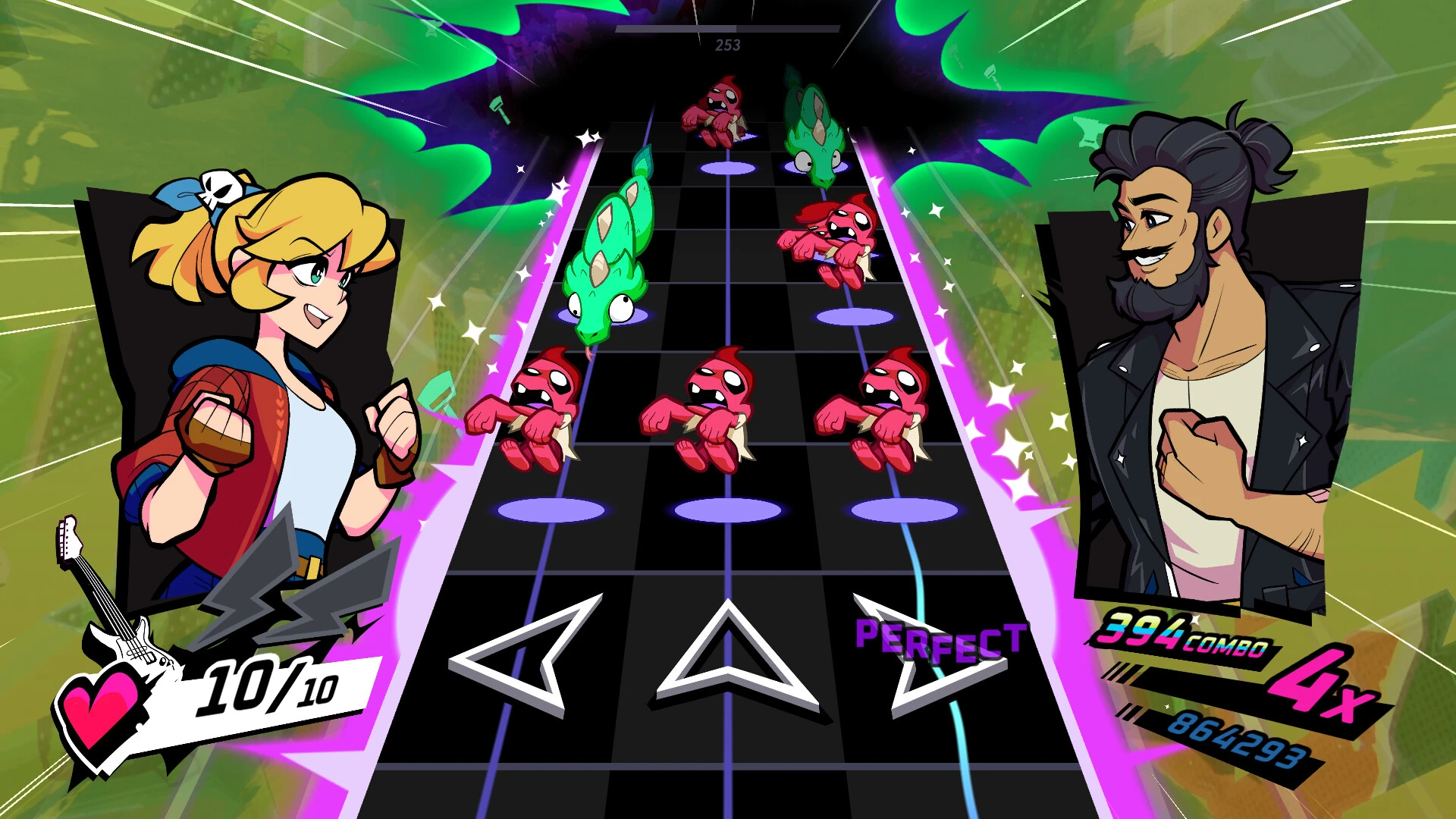 Rift of the NecroDancer ритмическая игра про битвы с монстрами — изображение 9