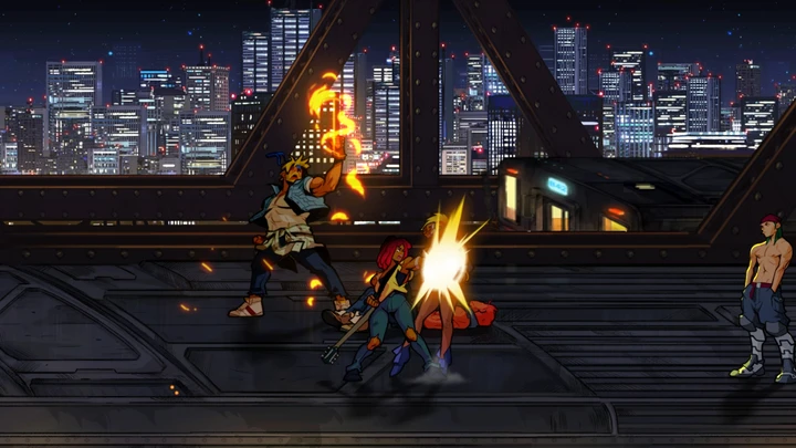Streets of Rage 4 уличный экшен с динамичными драками