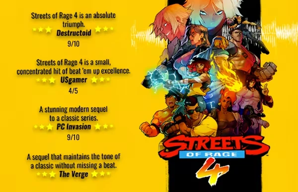 Streets of Rage 4 уличный экшен с динамичными драками — изображение 1