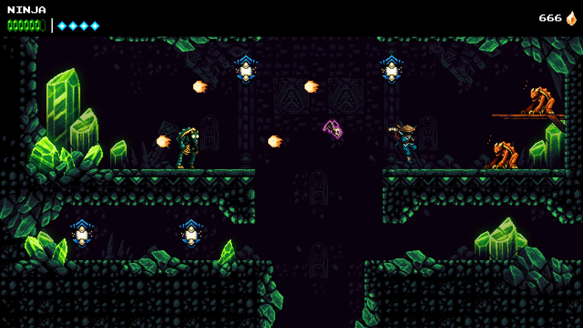 The Messenger ретро-платформер о пути ниндзя сквозь мир демонов — изображение 8