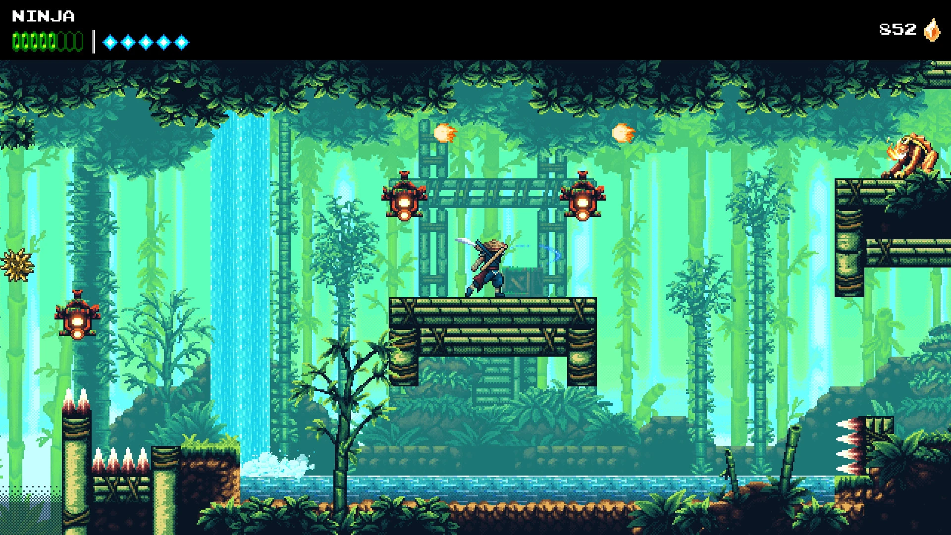 The Messenger ретро-платформер о пути ниндзя сквозь мир демонов — изображение 11
