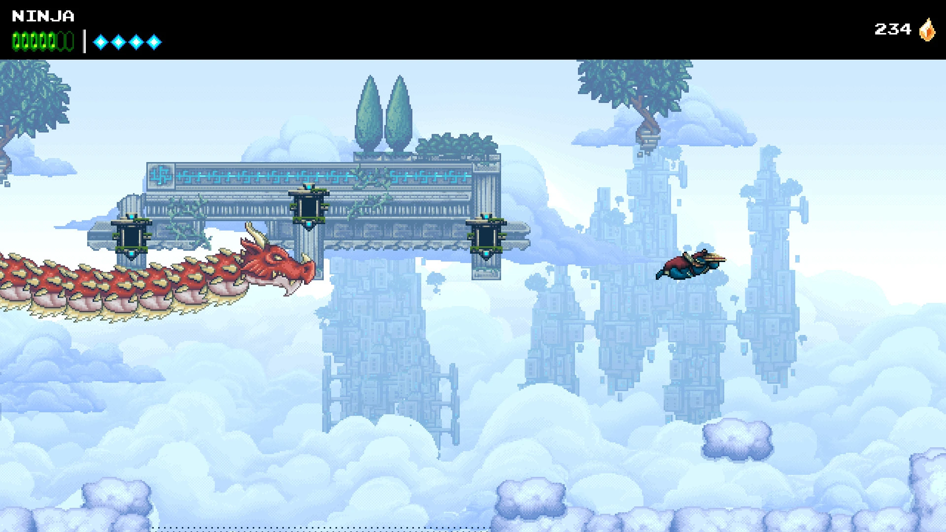 The Messenger ретро-платформер о пути ниндзя сквозь мир демонов — изображение 12