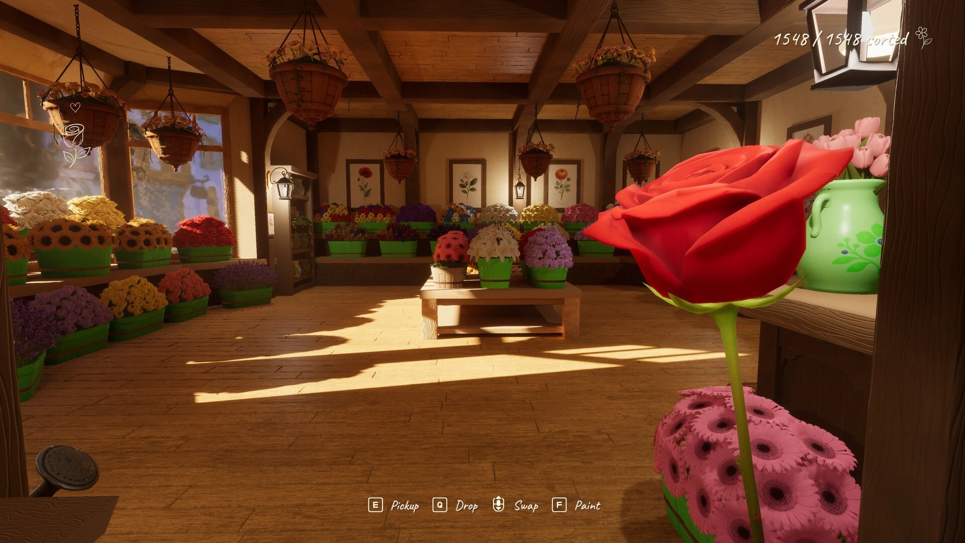 Tidy Up the Flower Shop уютная уборка цветов от первого лица — изображение 1