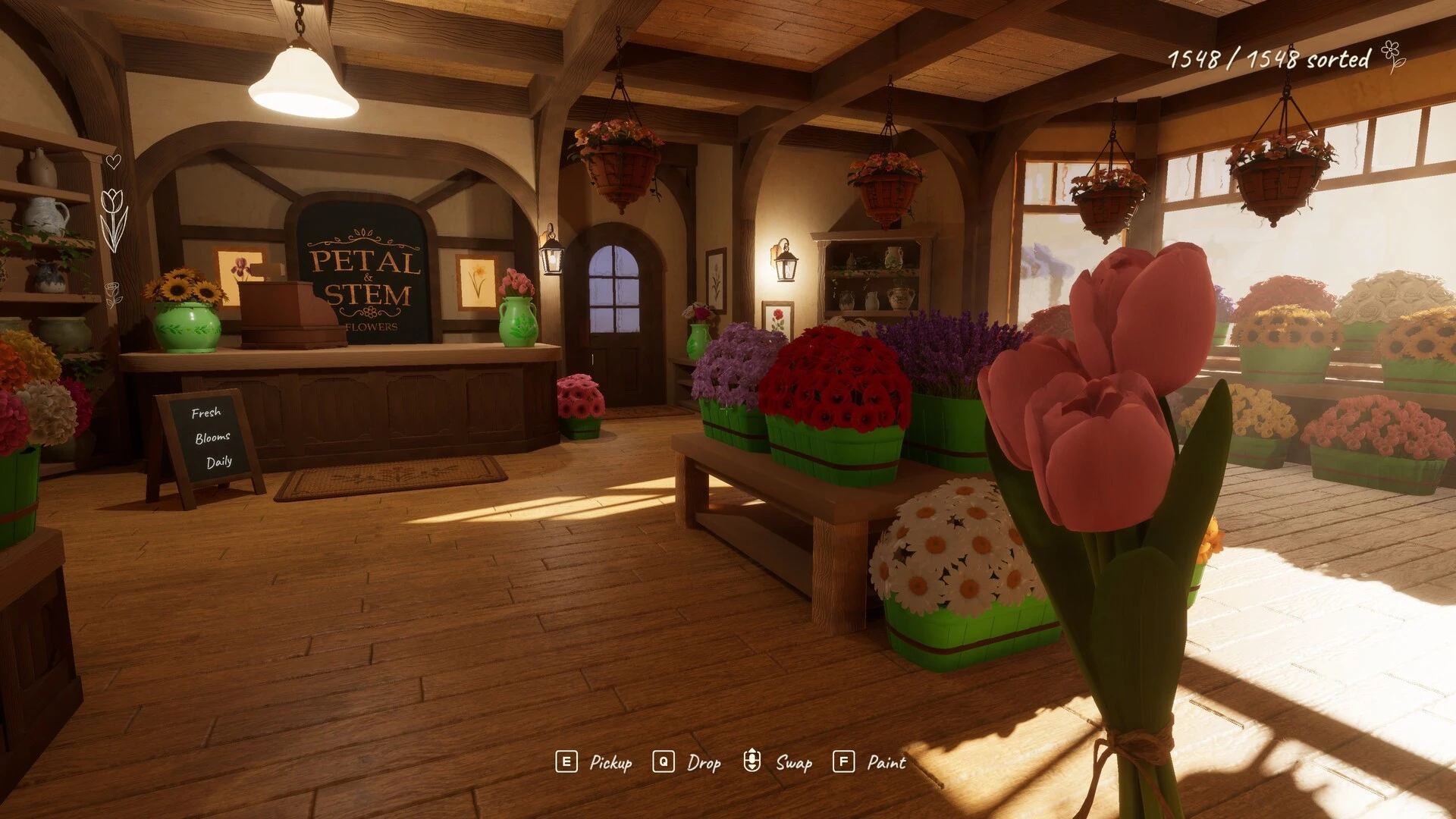 Tidy Up the Flower Shop уютная уборка цветов от первого лица — изображение 4