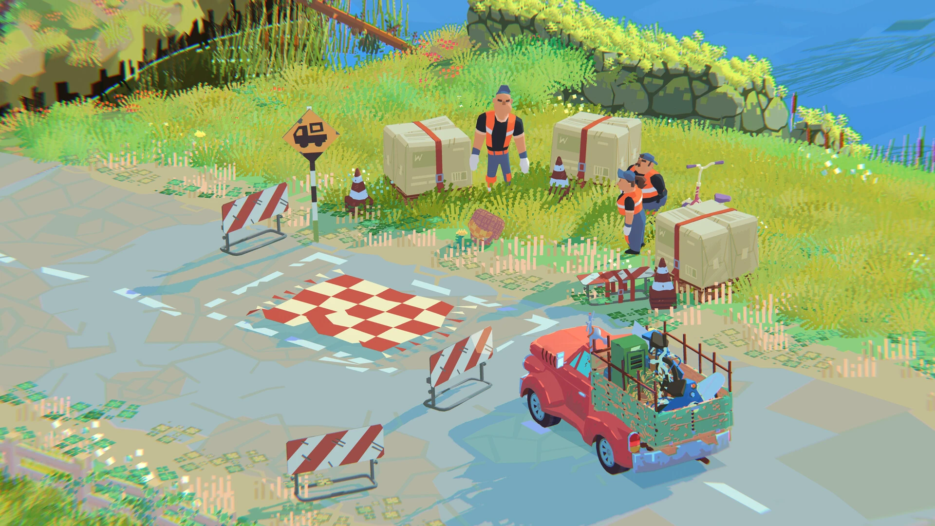 Truckful: вождение пикапа, доставка грузов и тайна леса — изображение 10