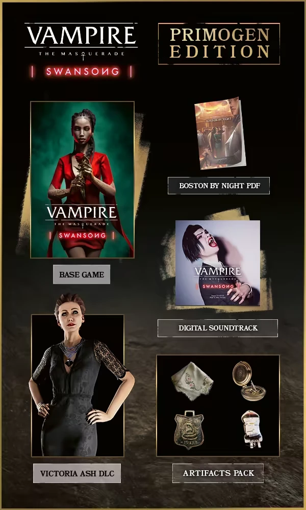 Vampire: The Masquerade – Swansong нарративная ролевая о кланах — изображение 1