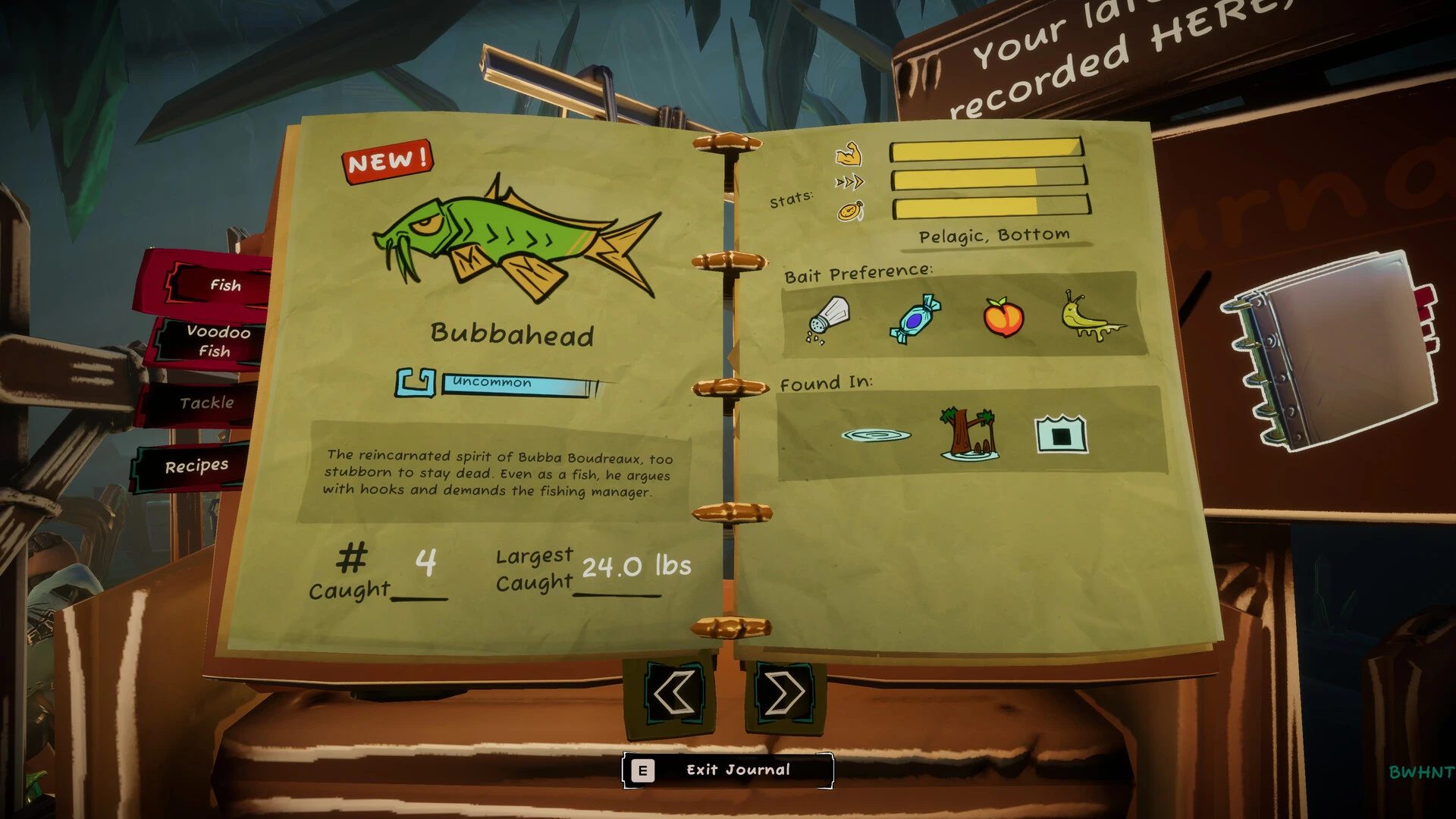 Voodoo Fishin' уютно-жуткая кооперативная рыбалка на болоте — изображение 10