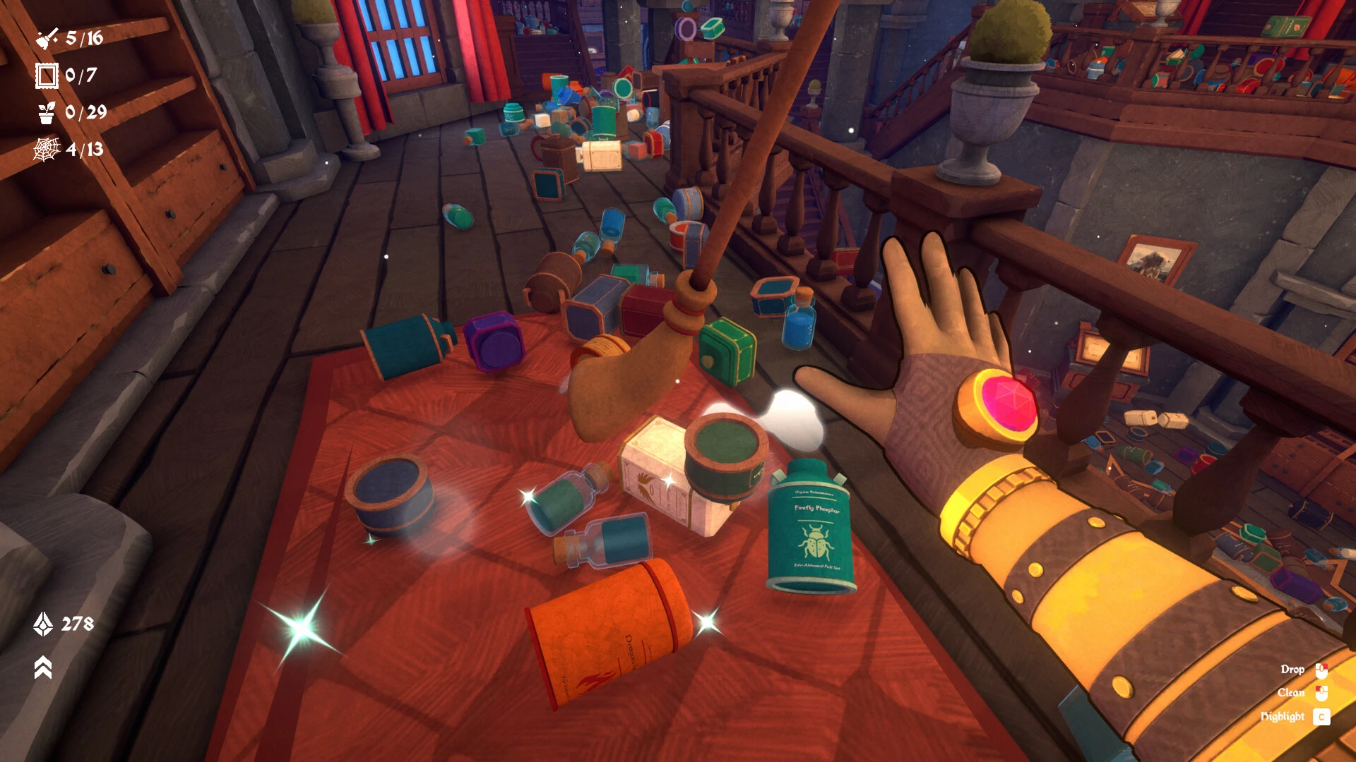 Wand & Order: Tidy up the magic shop! уютный симулятор уборки — изображение 6