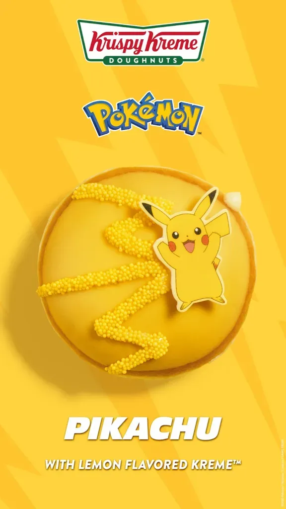 Анонсированы новые пончики Krispy Kreme к Pokémon: съешь их всех! — изображение 1