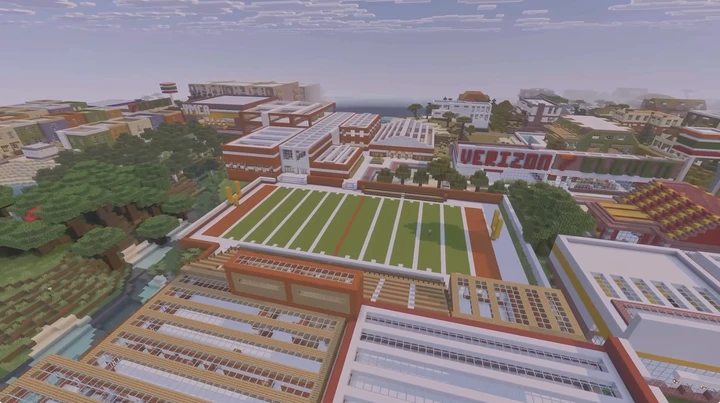 Бывший тренер Steelers показал город в Minecraft, который строил 12 лет