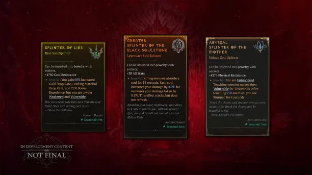 Diablo 4 Season 15 добавит Камень Иордана и другие культовые предметы — изображение 2
