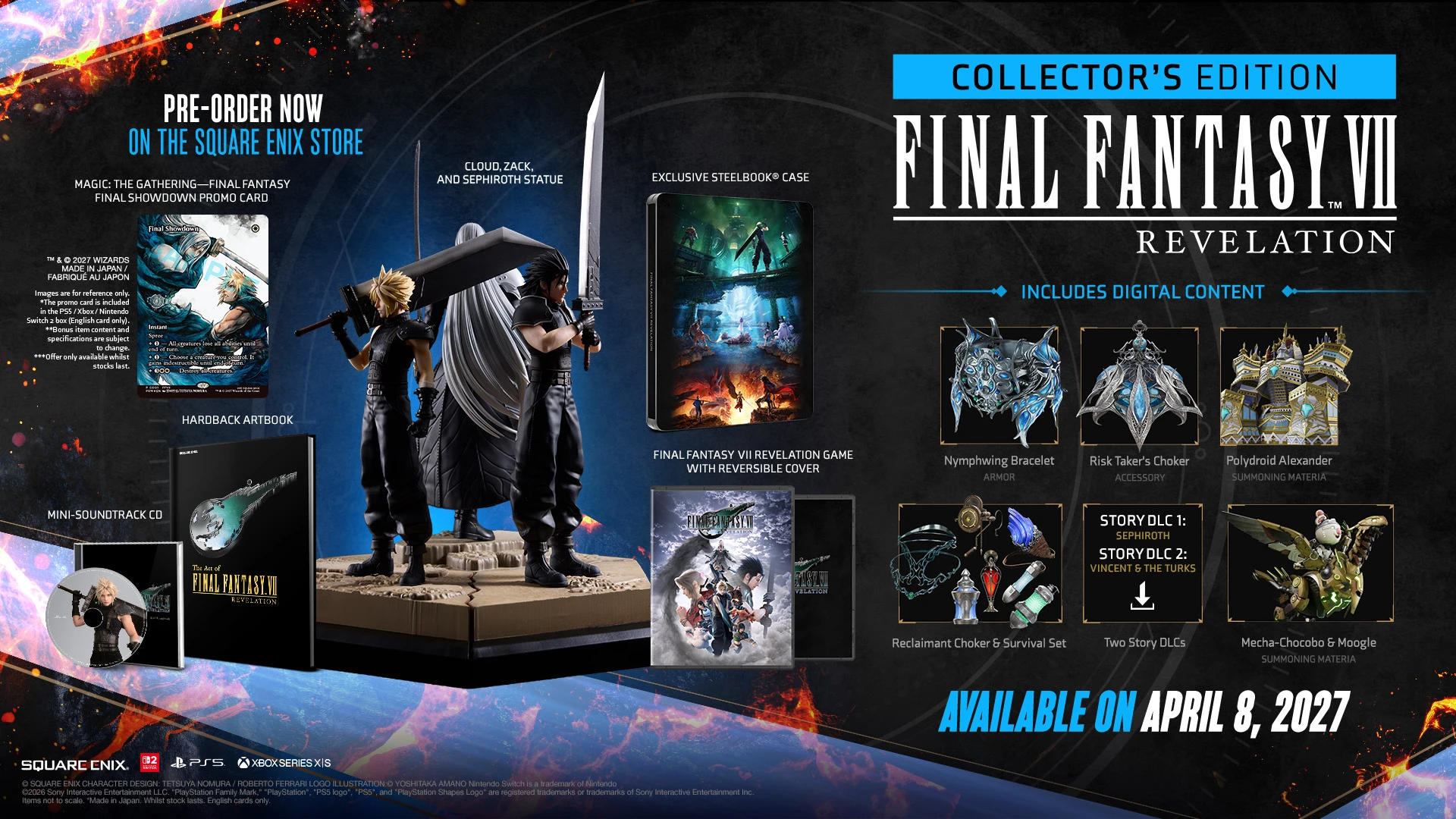 FFVII Revelation DLC добавит Sephiroth и Vincent, сюжет продлится до 2028 — изображение 2