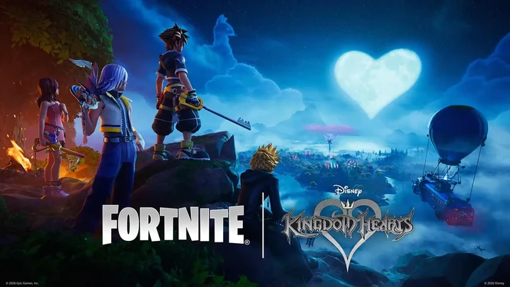 Kingdom Hearts ворвалась в Fortnite: собирайте всё подряд