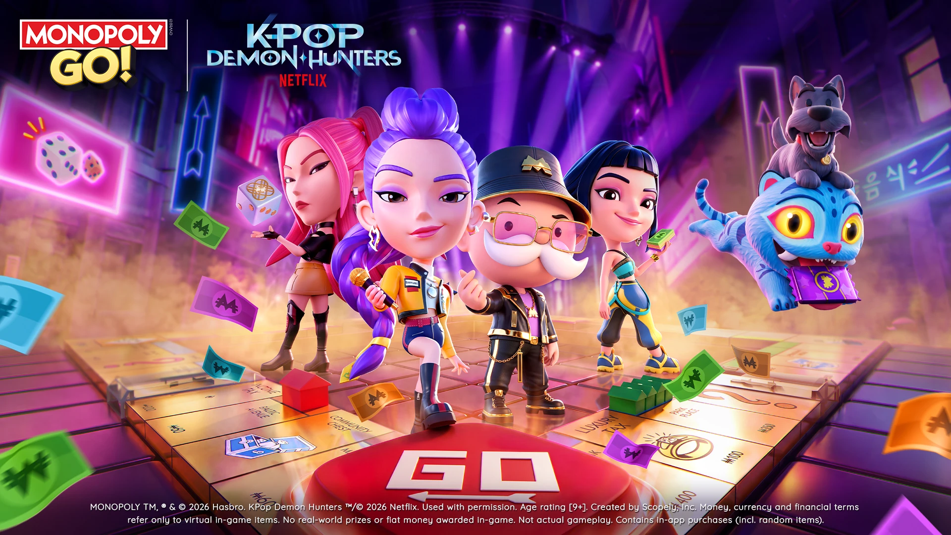 KPop Demon Hunters и Ghostbusters появятся в Monopoly Go к Хэллоуину — изображение 1