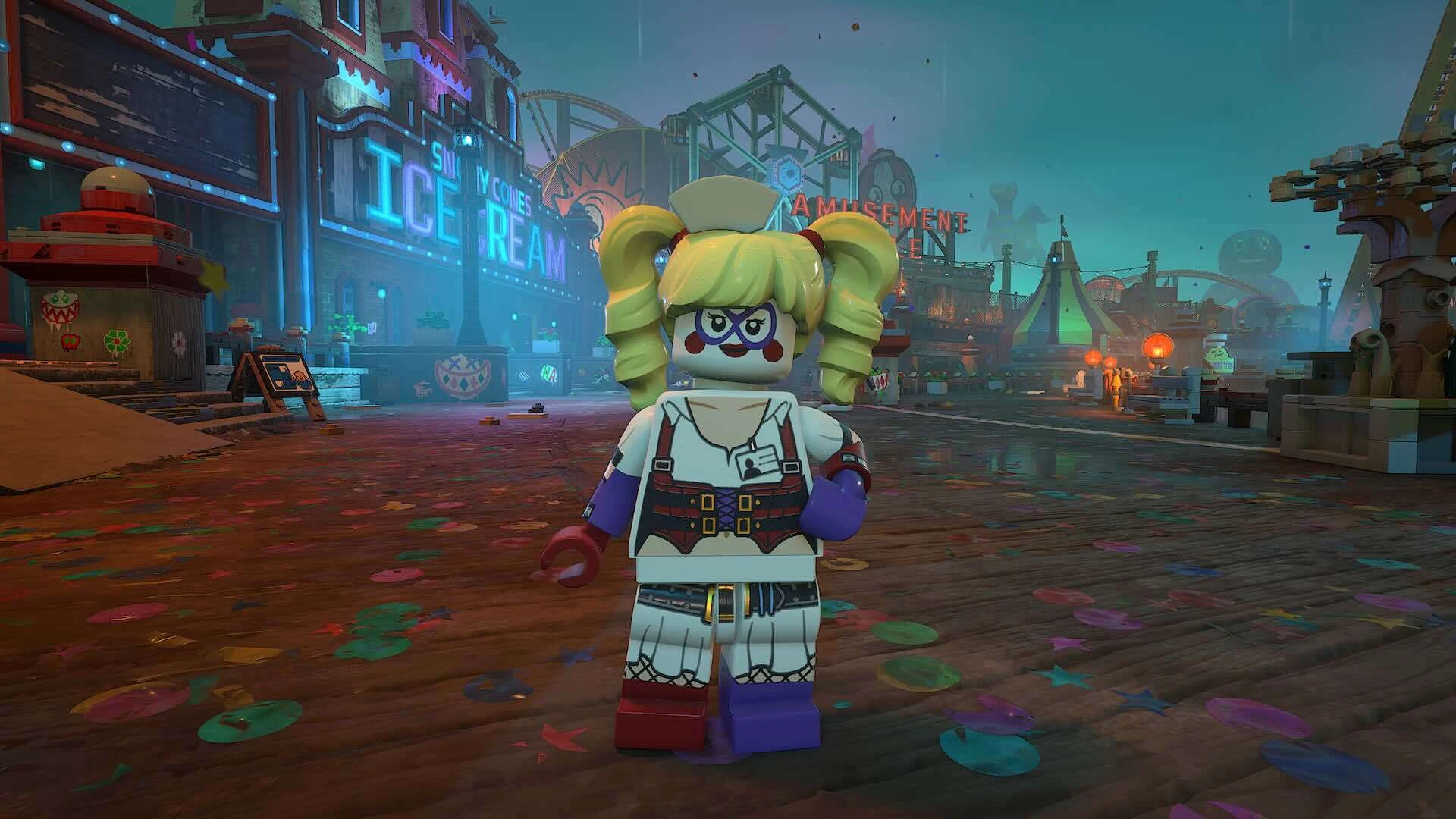 LEGO Batman: Legacy Of The Dark Knight — Harley Quinn в стиле Arkham Asylum — изображение 1