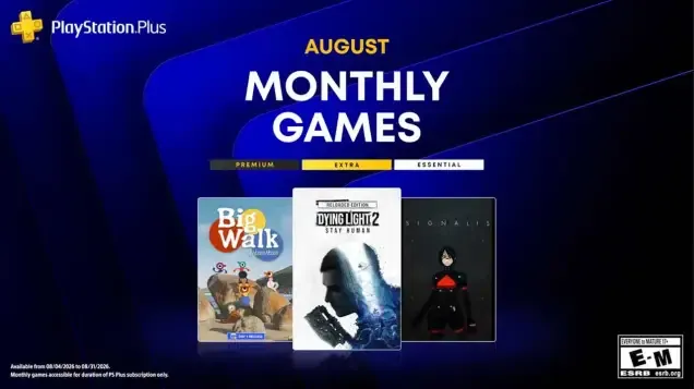 Названы бесплатные игры PlayStation Plus на август 2026 года — изображение 1