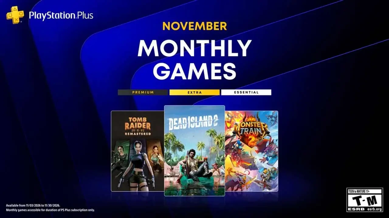Названы бесплатные игры PlayStation Plus на ноябрь 2026 — изображение 1