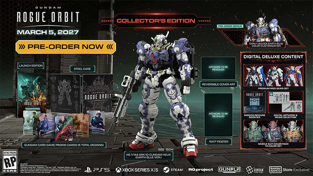 Новая Gundam-игра получила коллекционное издание для фанатов Gunpla — изображение 1