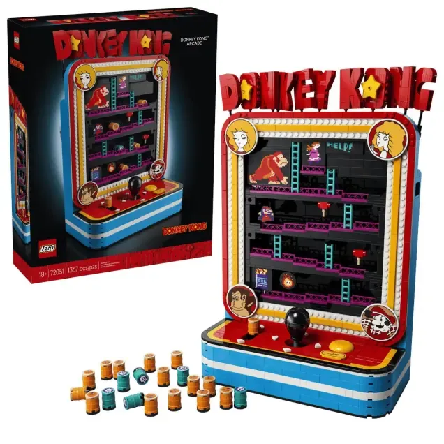 Новый набор Lego Donkey Kong — возвращение в прошлое до имени Марио — изображение 2