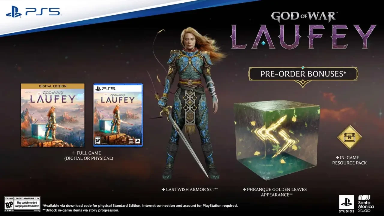 Предзаказы God of War: Laufey с 29 сентября — что в каждом издании? — изображение 1